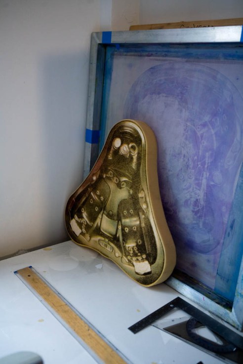 Grayson Cox studio visit