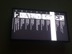 video ink art screen